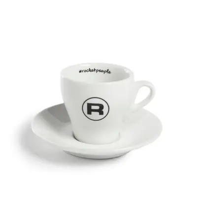 Rocket Tassenset "Flat White #Rocketpeople" - 6 Stück, weiss