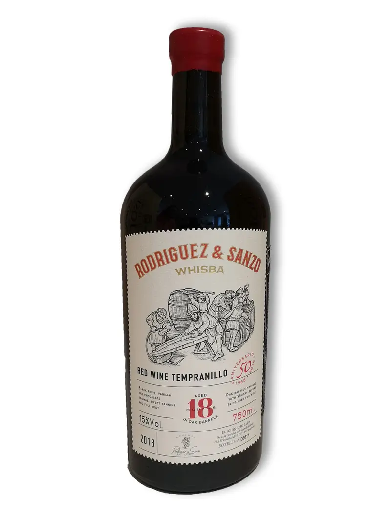 Rodriguez & Sanzo Tempranillo aged 18 Month in Whisky barrels / Javier Rodriguez 2021