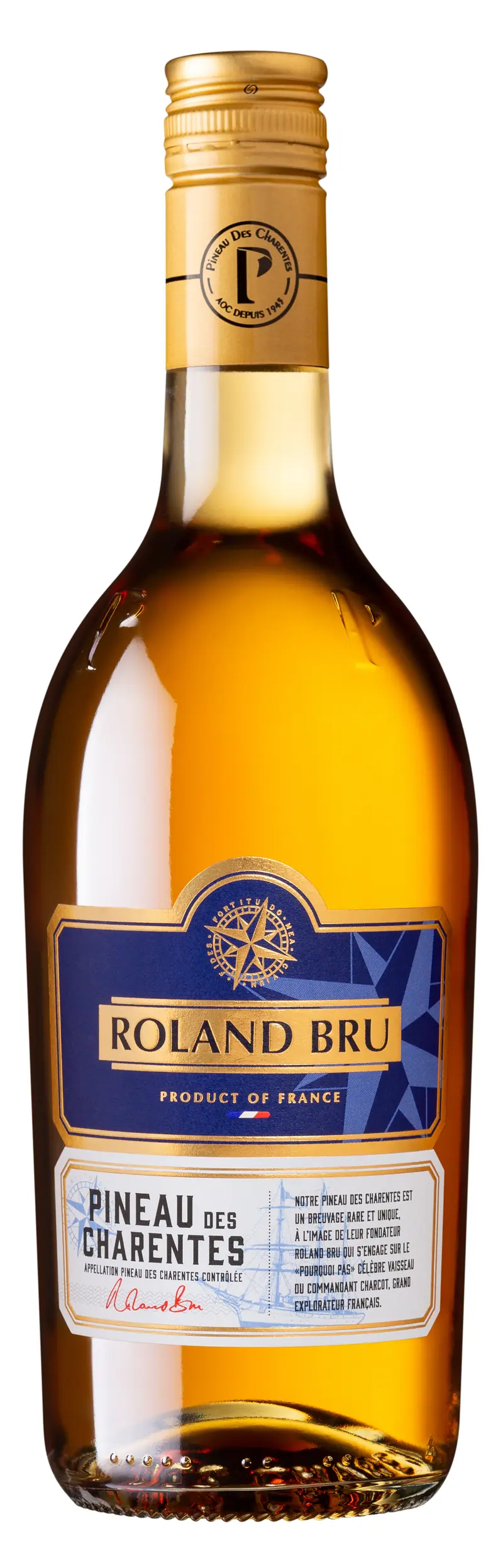 ROLAND BRU, Pineau des charentes Blanc