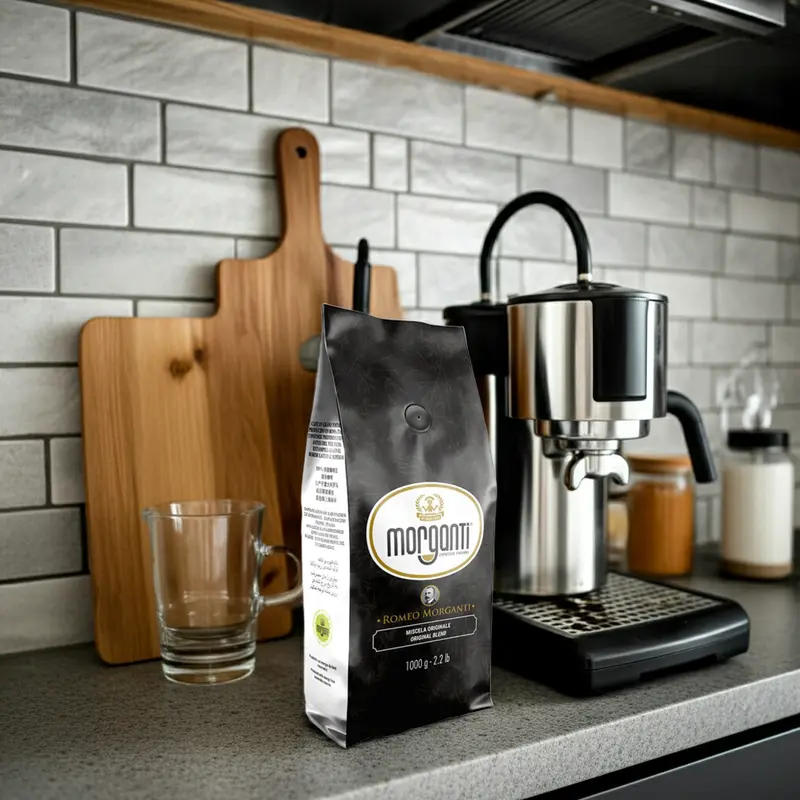 Romeo Morganti 100% Arabica 1 Kg Kaffeebohnen