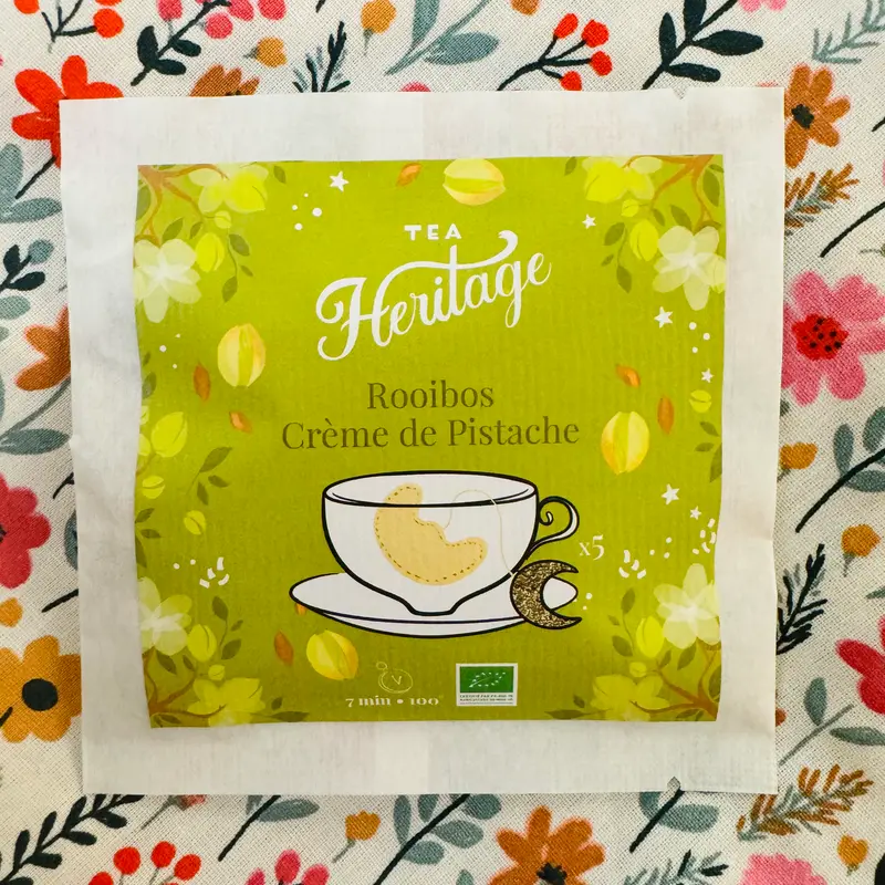 Rooibos crème de pistache BIO