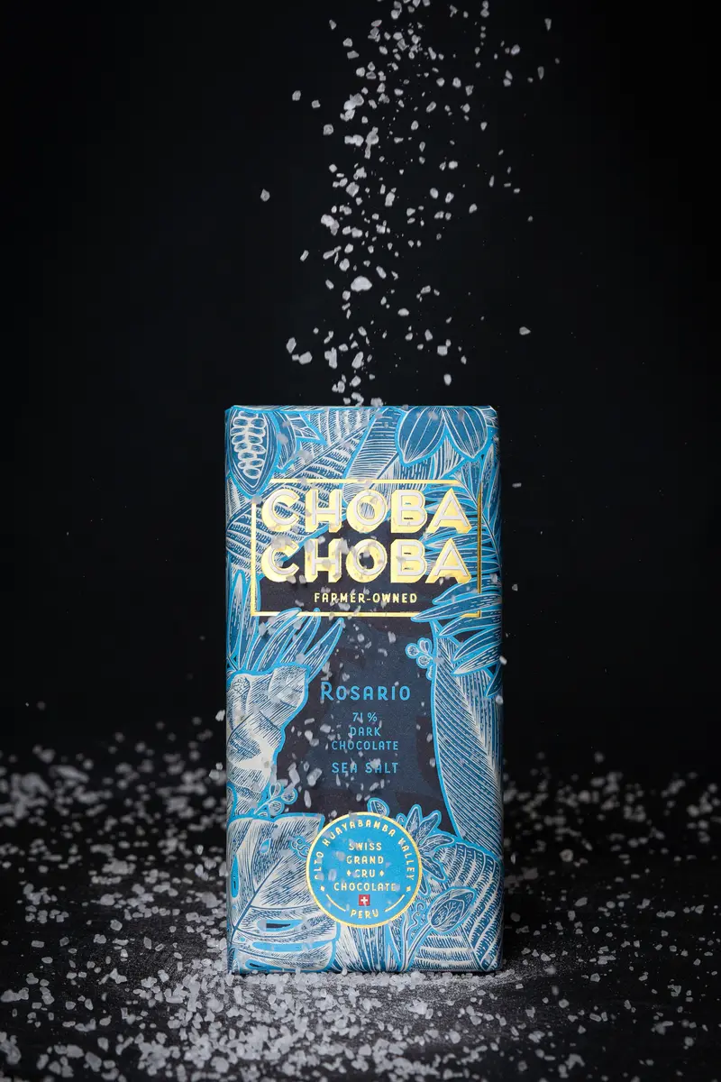 Rosario 71% — Dark Organic Chocolate with Sea Salt