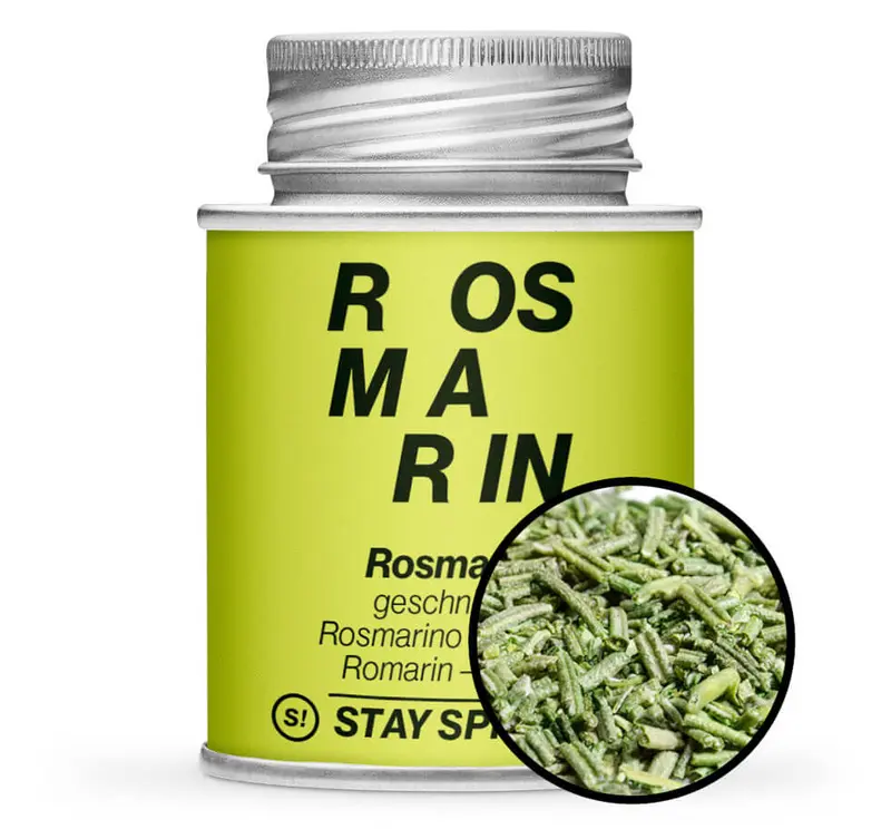 Rosmarin geschnitten