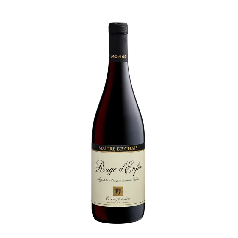 Rouge d'Enfer Maître de Chais AOC Valais Provins