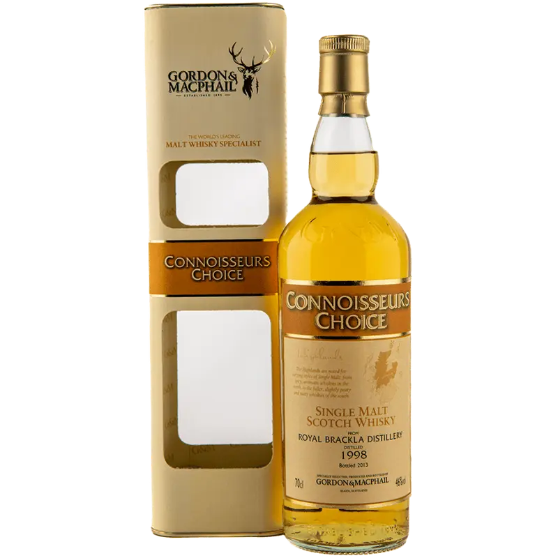 Royal Brackla 1998 Gordon & Macphail CC Bourbon Single Malt Whisky 46%