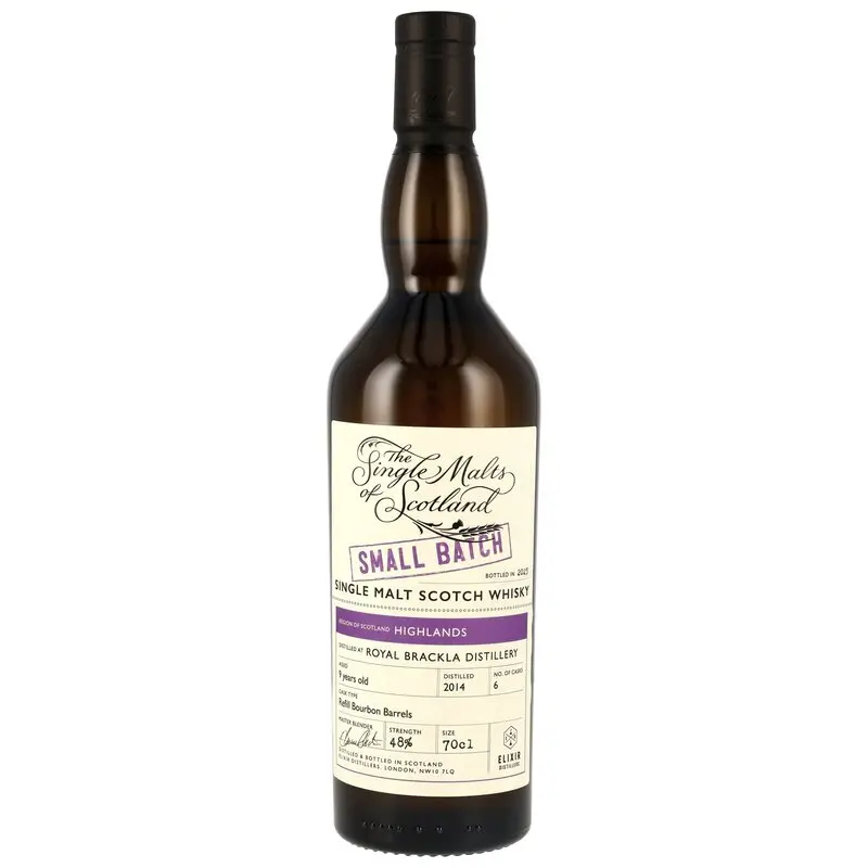 Royal Brackla 2014/2023 - 9 y.o. - Refill Bourbon Barrels - Small Batch (SMoS)