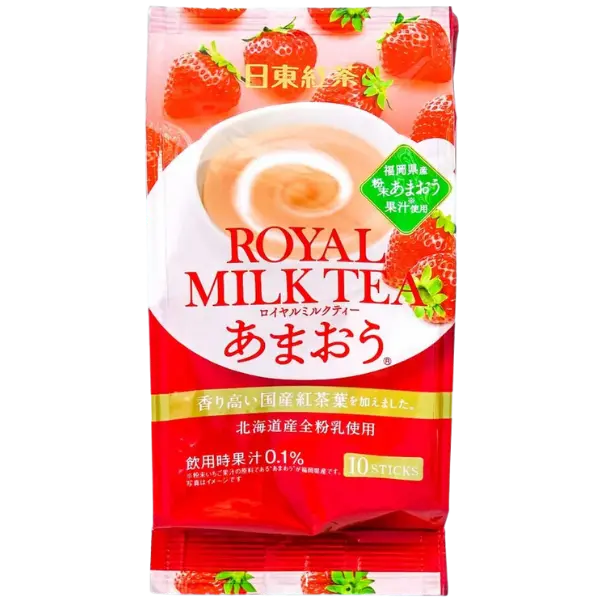 Royal Milk Tea Strawberry Flavour - 112 g