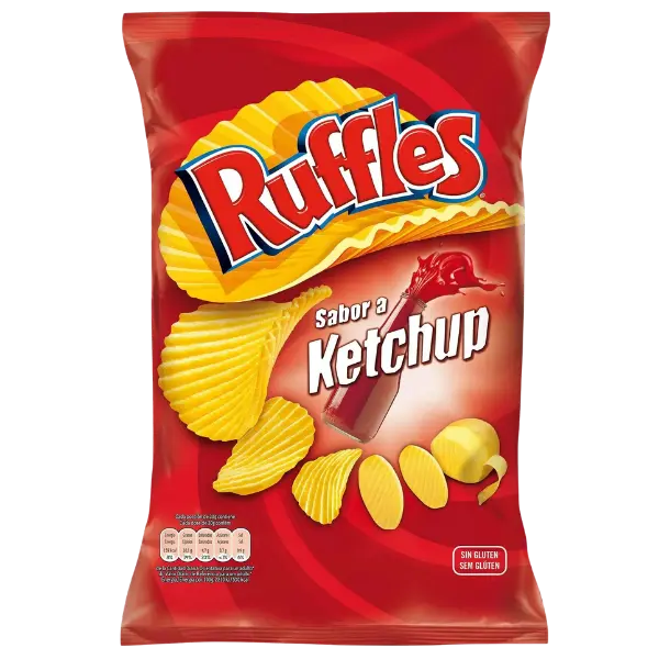Ruffles Ketchup Potato Chips – 115 g