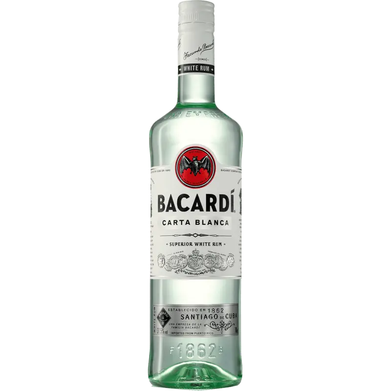 Rum Bacardi Carta Blanca 37.5%