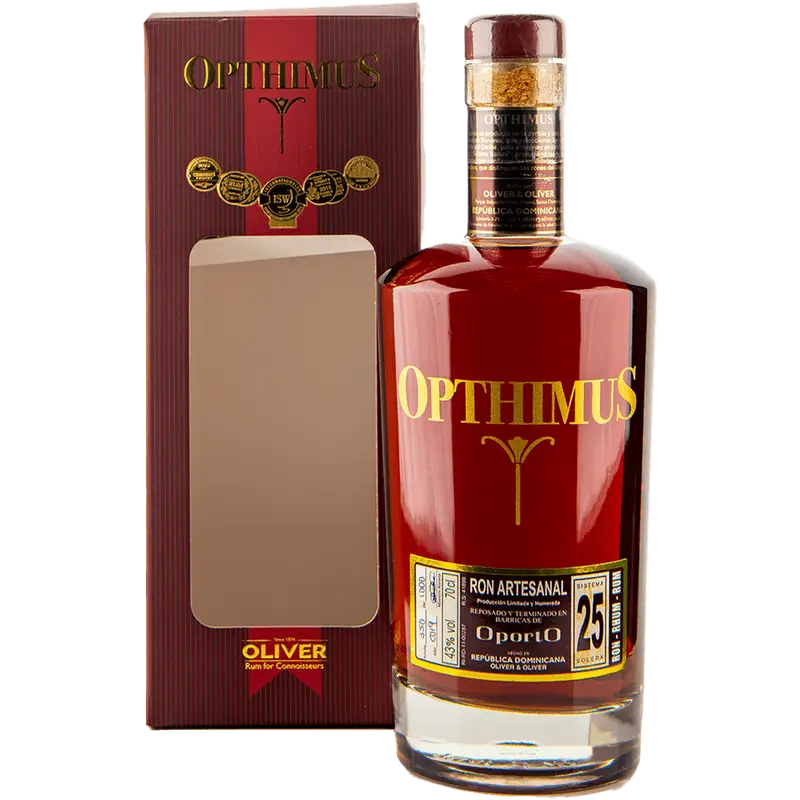 Rum Opthimus 25 Jahre Solera Oporto 43%