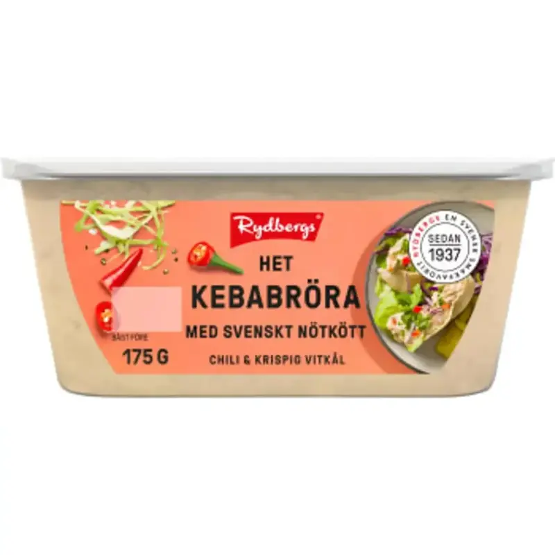 Rydbergs Kebabröra het - Kebab mix hot - 175g