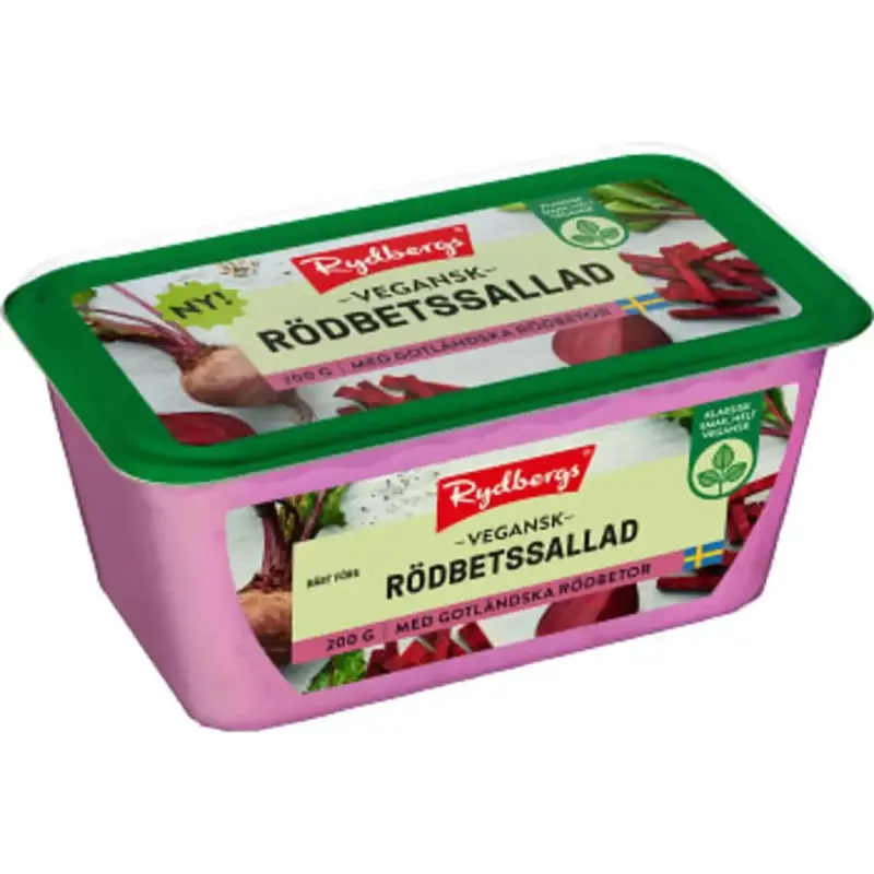 Rydbergs Rödbetssallad vegansk - Beetroot salad vegan - 200g