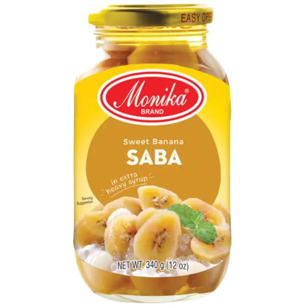 Saba Sweet Banana in Heavy Syrup - 340 g