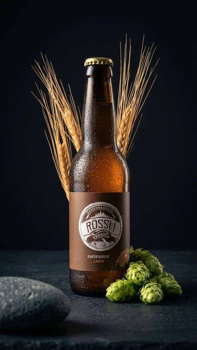 Safienbier Lager kaufen – Schweizer Craft Beer aus Graubünden 33cl | TheCrafts.ch