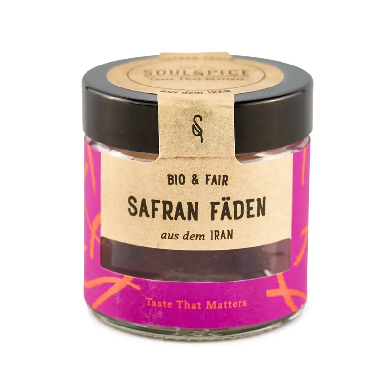 Safran Fäden Gewürz Bio
