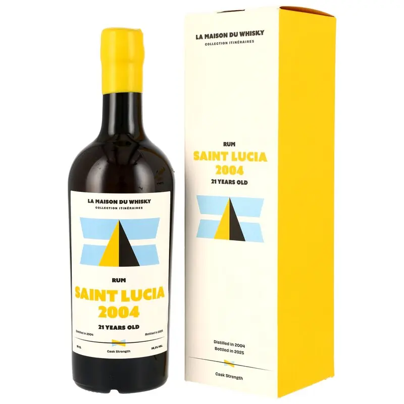Saint Lucia 2004/20205 - 21 y.o. - ex-Rum Barrel #SL04VD01 - Flag Series