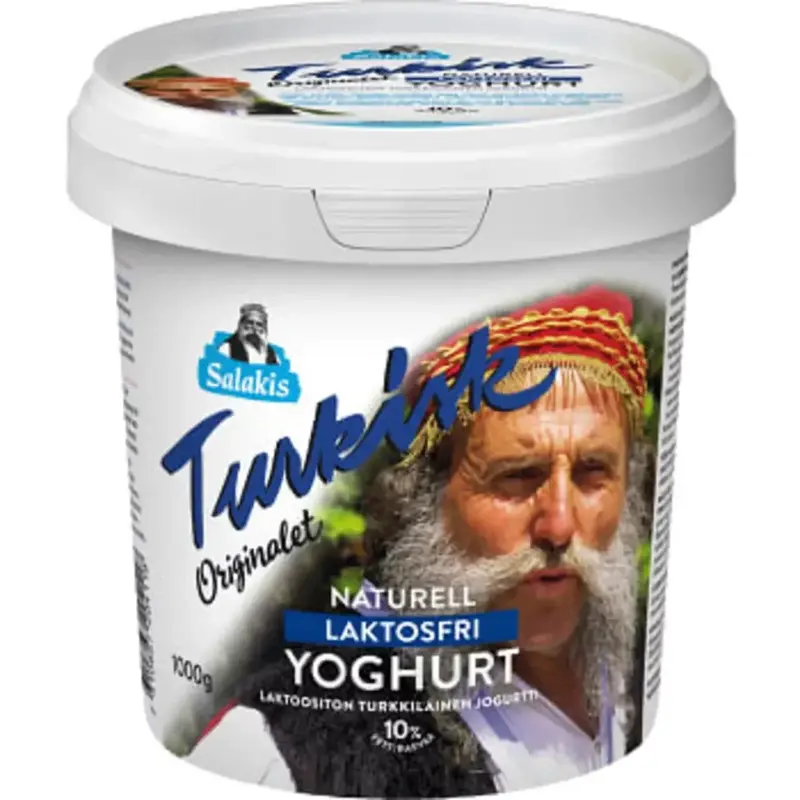 Salakis Turkisk Yoghurt Laktosfri- Turkish Lactosfree Yogurt 1000gr