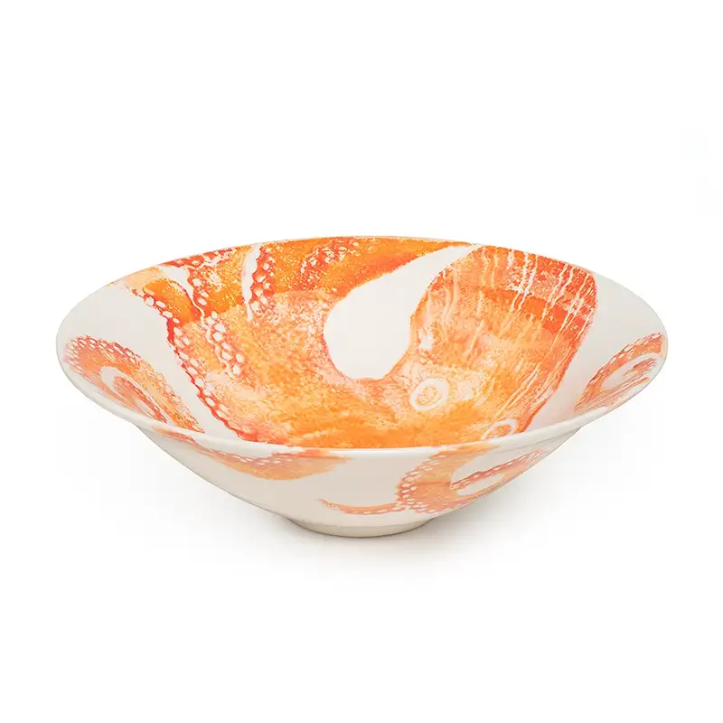 Salatschüssel Octopus orange