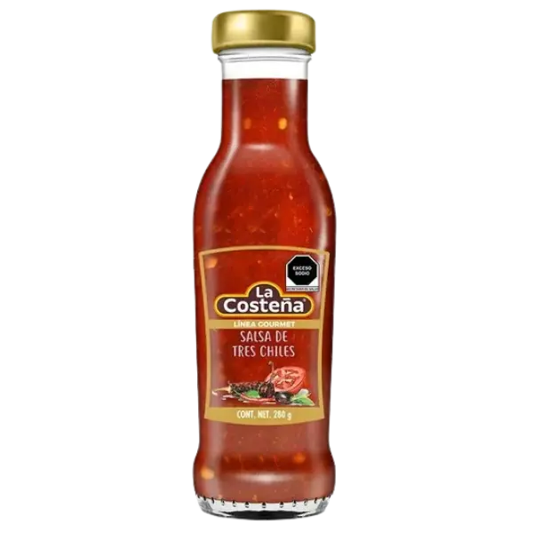 Salsa Tres Chiles - 280 g