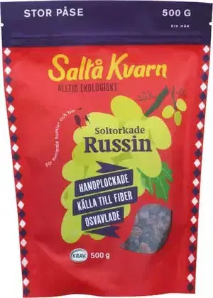Saltå Kvarn Soltorkade Russin KRAV - Organic Raisins 250 g