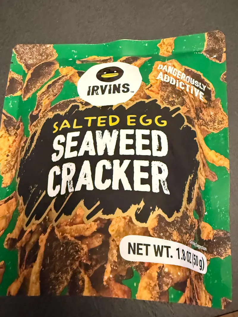 Salted Egg Seaweed Crackers 50 gr
