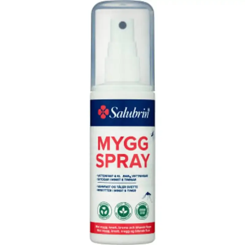 Salubrin Myggspray - Mosquito Repellent - 100ml
