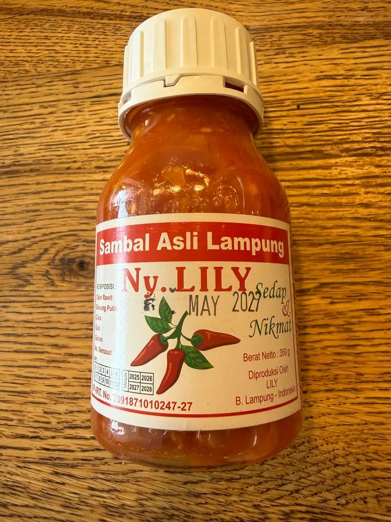 Sambal Asli Lampung lily