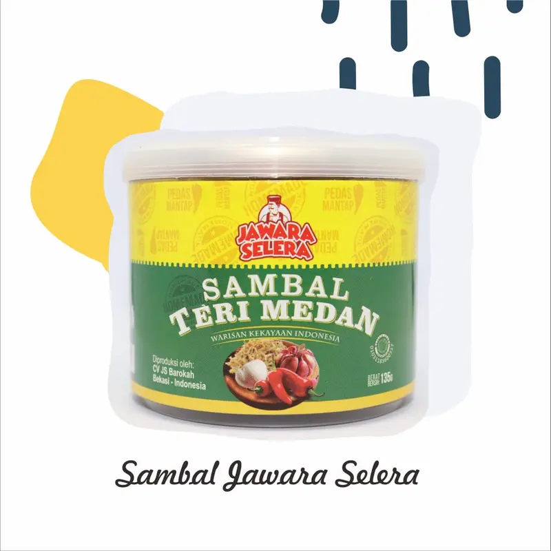 Sambal Jawara Teri Medan