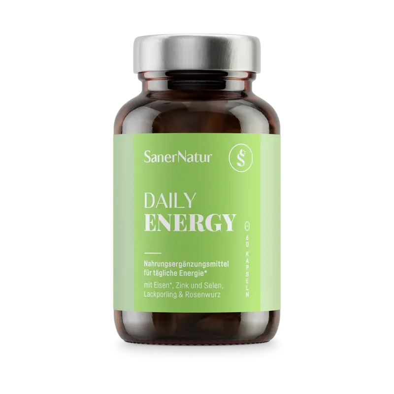 SanerNatur Daily Energy Kapseln vegan 60 Stück