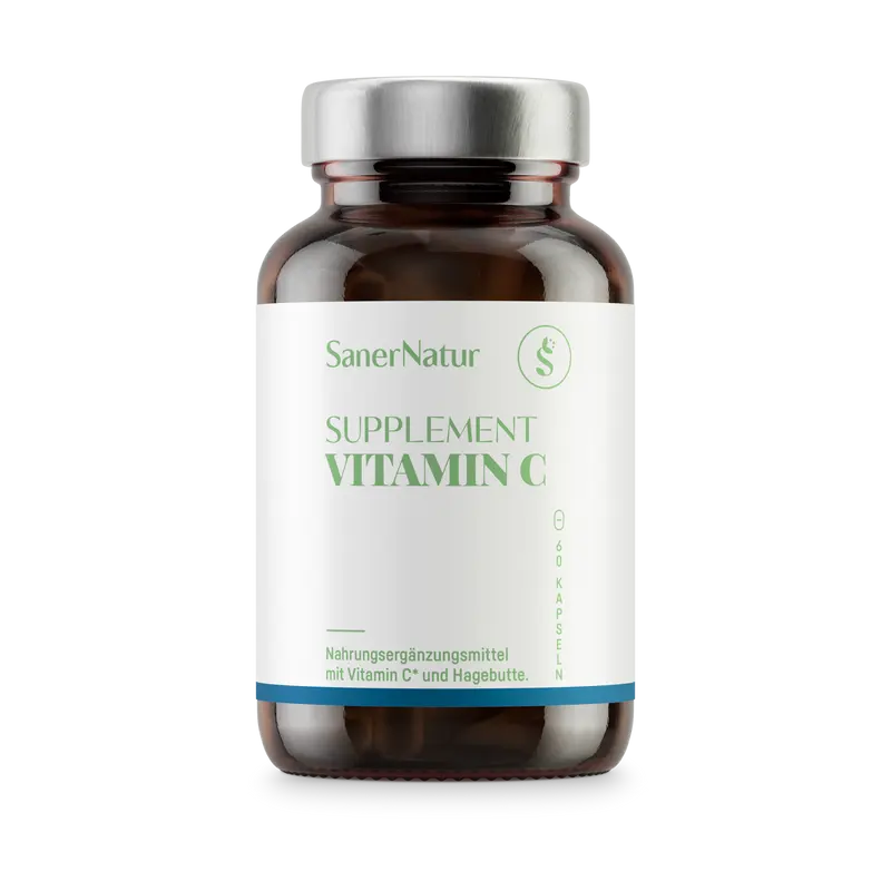 SanerNatur Supplement Vitamin C Kapseln vegan 60 Stück