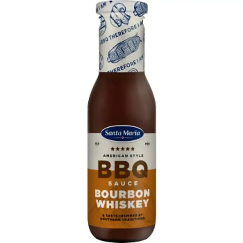 Santa Maria BBQ Sauce Bourbon - BBQ Sauce Bourbon - 370g