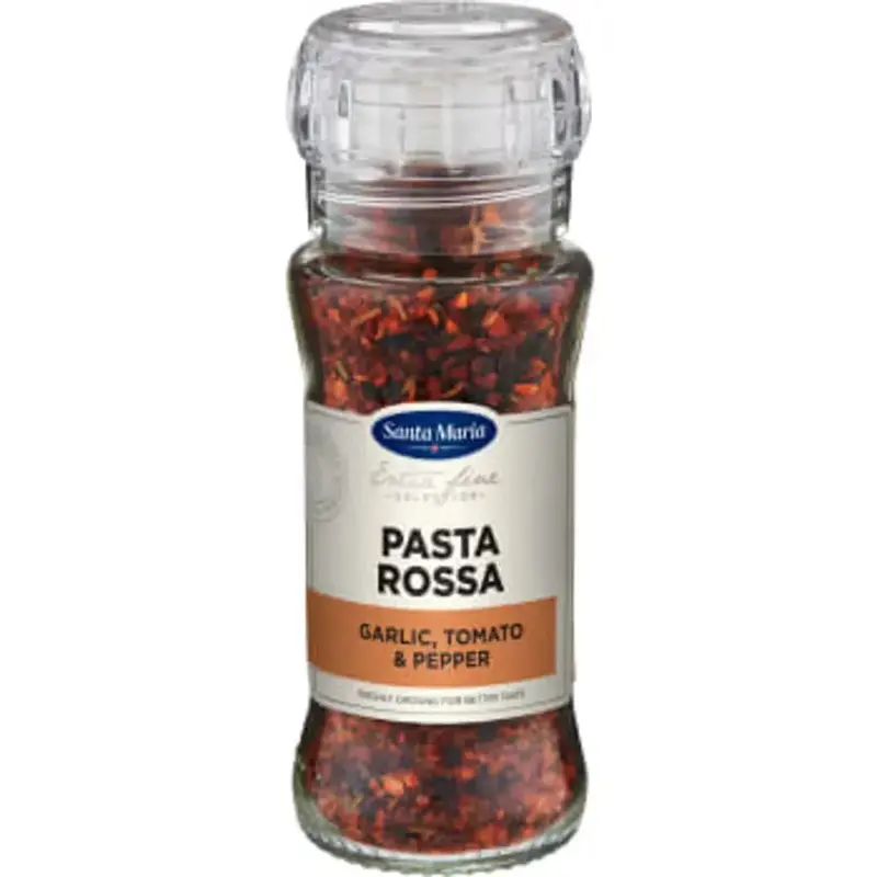 Santa Maria Pasta rossa Kryddblandning Kvarn - Pasta rossa Spice Mix - 80g