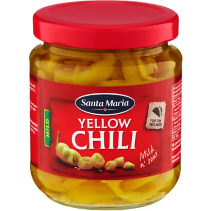 Santa Maria Yellow chili Mild - Yellow chili Mild - 215g