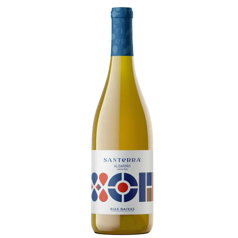 Santerra Albariño sobre lias Rias Baixas DO