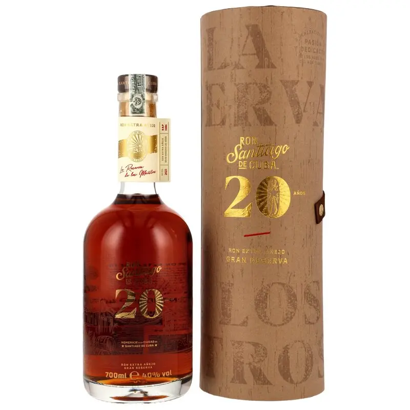Santiago de Cuba 20 y.o. Rum - Extra Anejo Gran Reserva