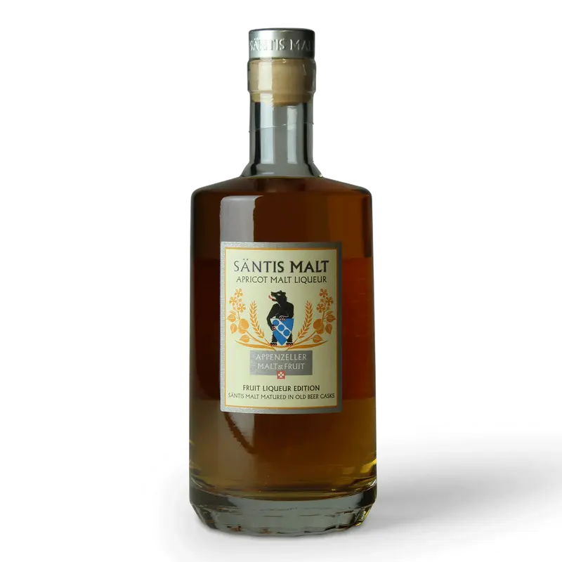 Säntis Malt Apricot Malt Liqueur 50cl (35% Vol.)