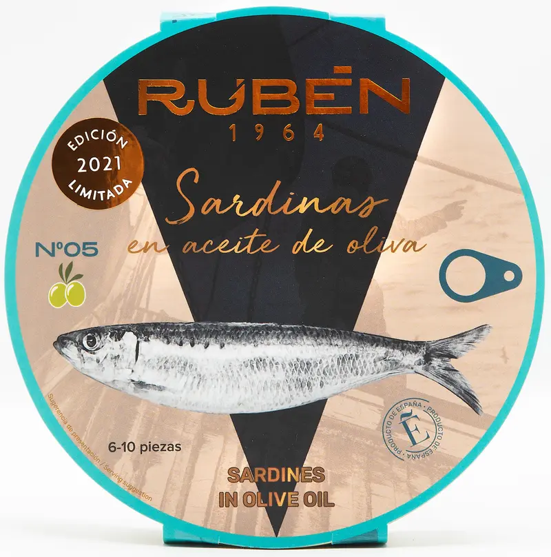 Sardinen in Olivenöl, 220 gr. Limitierte Auflage