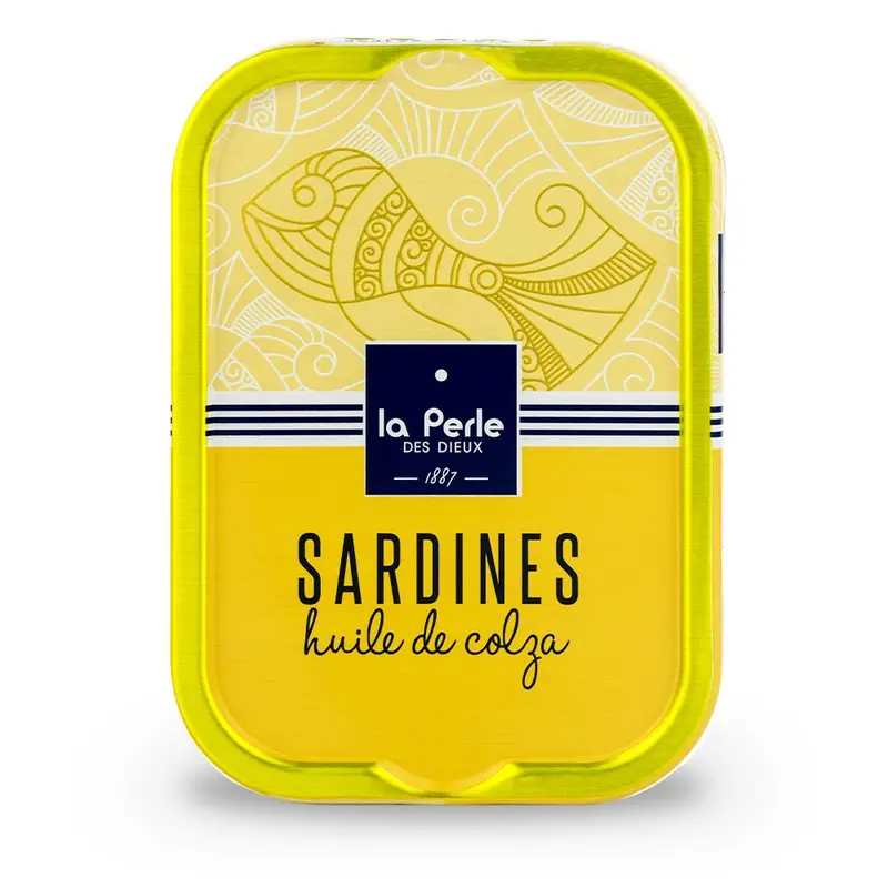 Sardines à l'huile de colza