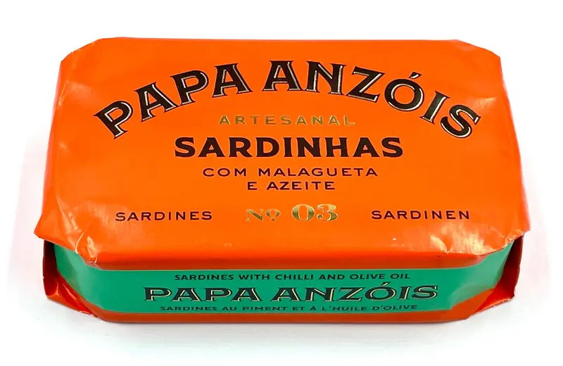 Sardines à l'huile d'olive avec piment