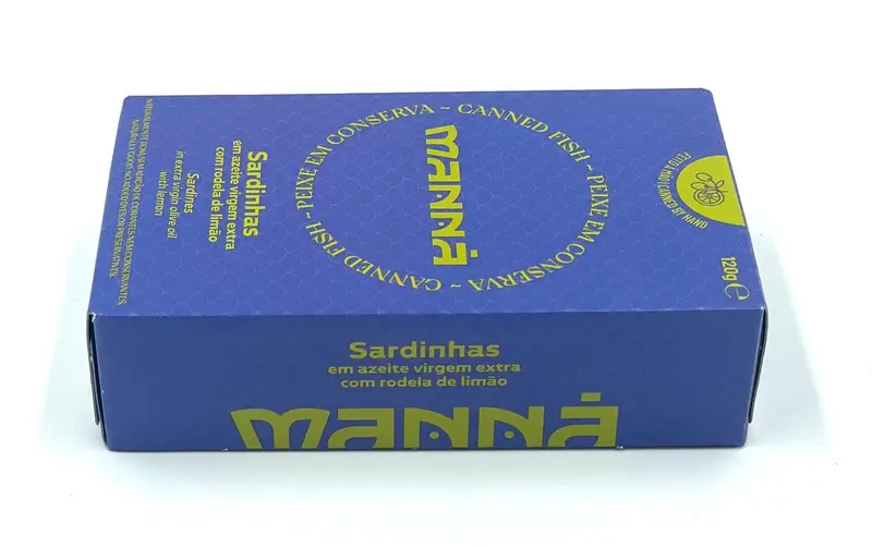 Sardines à l'huile d'olive extra vierge et citron