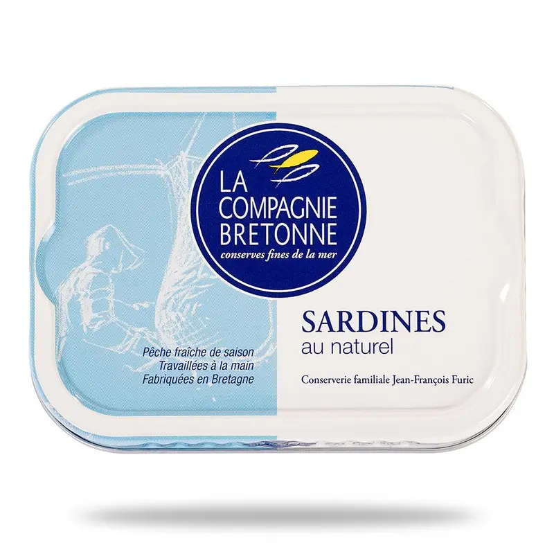 Sardines au naturel