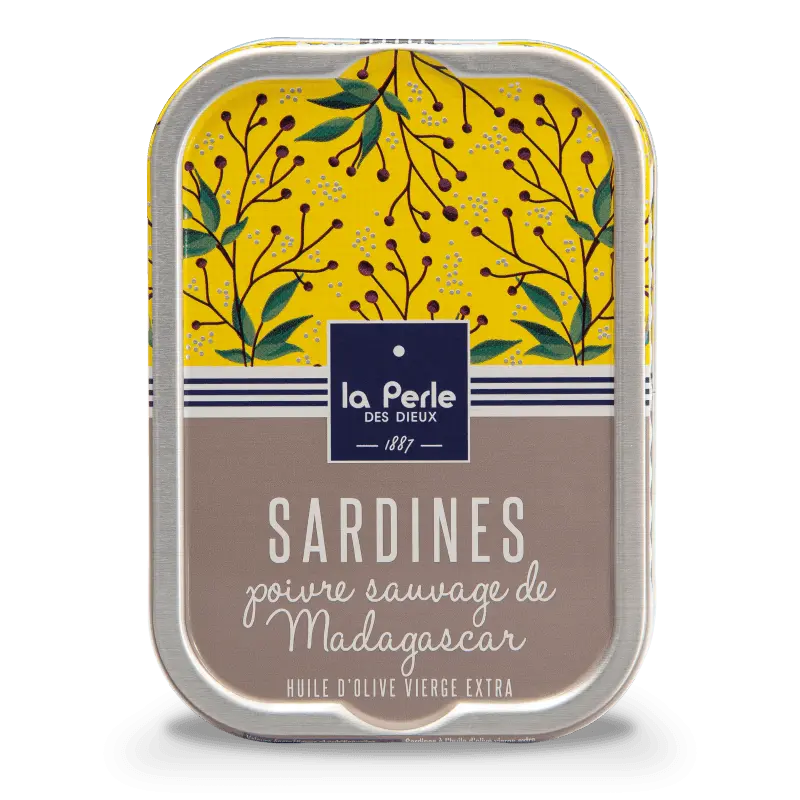 Sardines au poivre sauvage de Madagascar