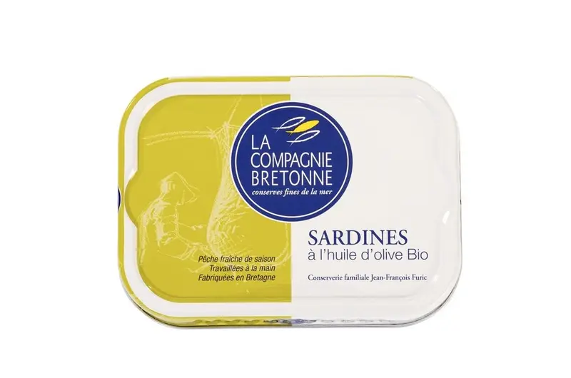 Sardines bretonnes à l’huile d’olive bio