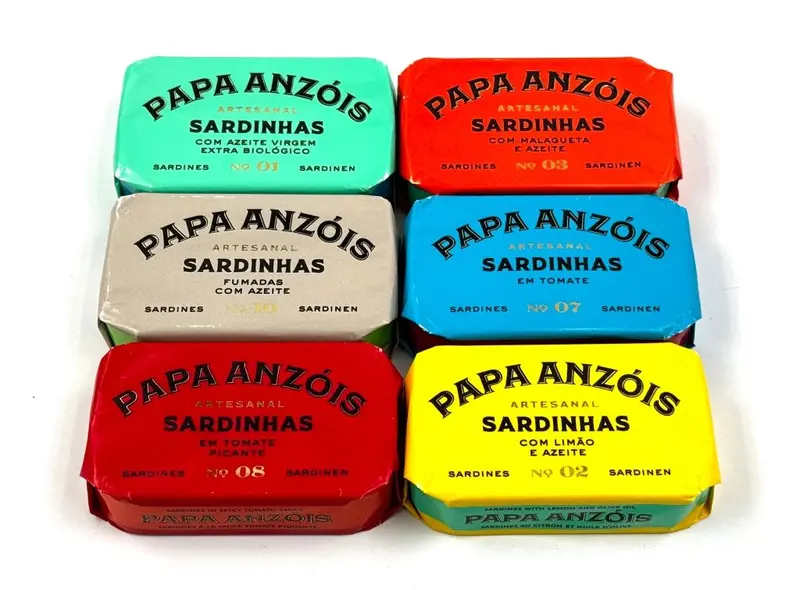 Sardines de la Conserverie Papa Anzóis