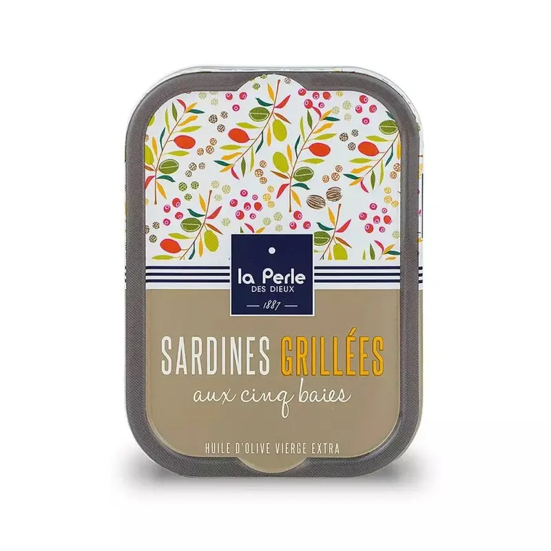 Sardines grillées aux cinq baies