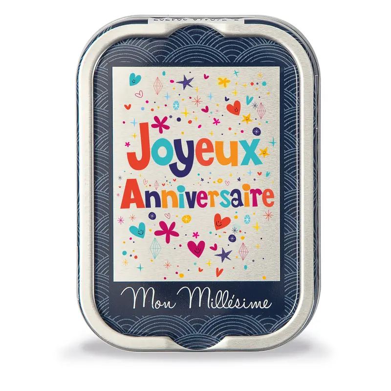 Sardines "Joyeux anniversaire"