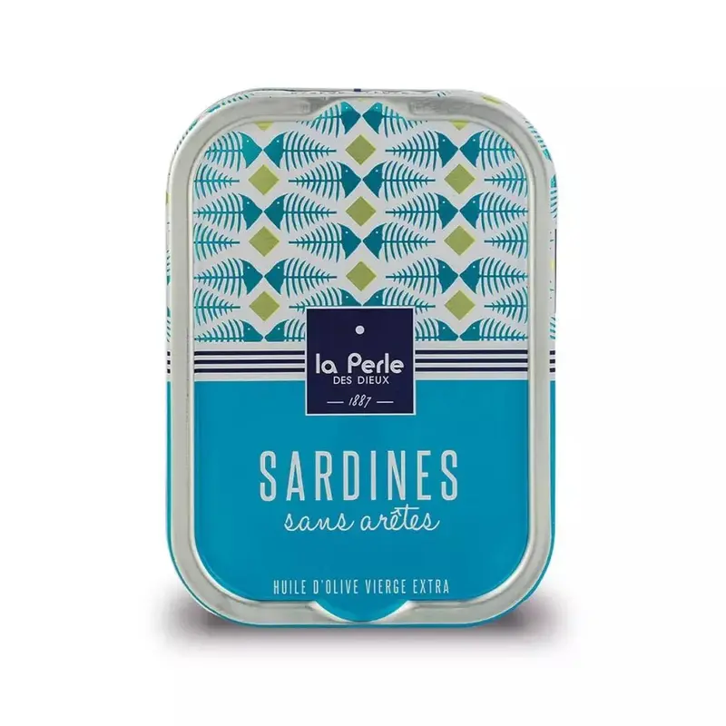 Sardines sans arrêtes à l'huile d'olive