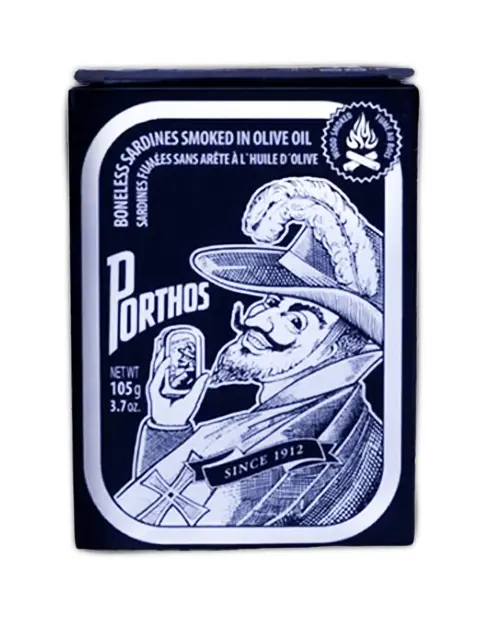 Sardines sans arrêtes fumées à l'huile d'olive