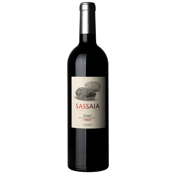 Sassaia Merlot Ticino DOC 2023 Vinattieri - 75cl