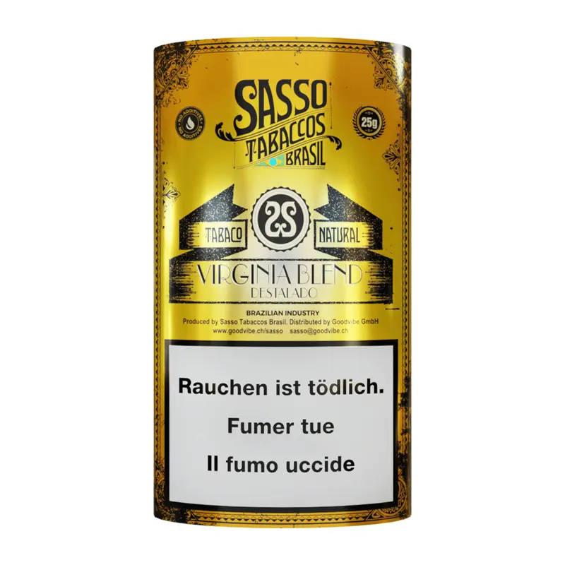 Sasso | Natural Virginia Tabak | 25g Beutel